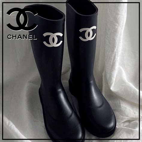 chanel rain boots ebay|Chanel boots price.